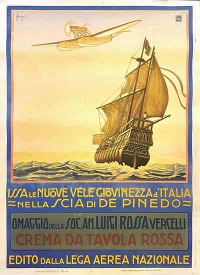 Issa le Nuove Vele Giovinezza D'italia nella Scia di De Pinedo