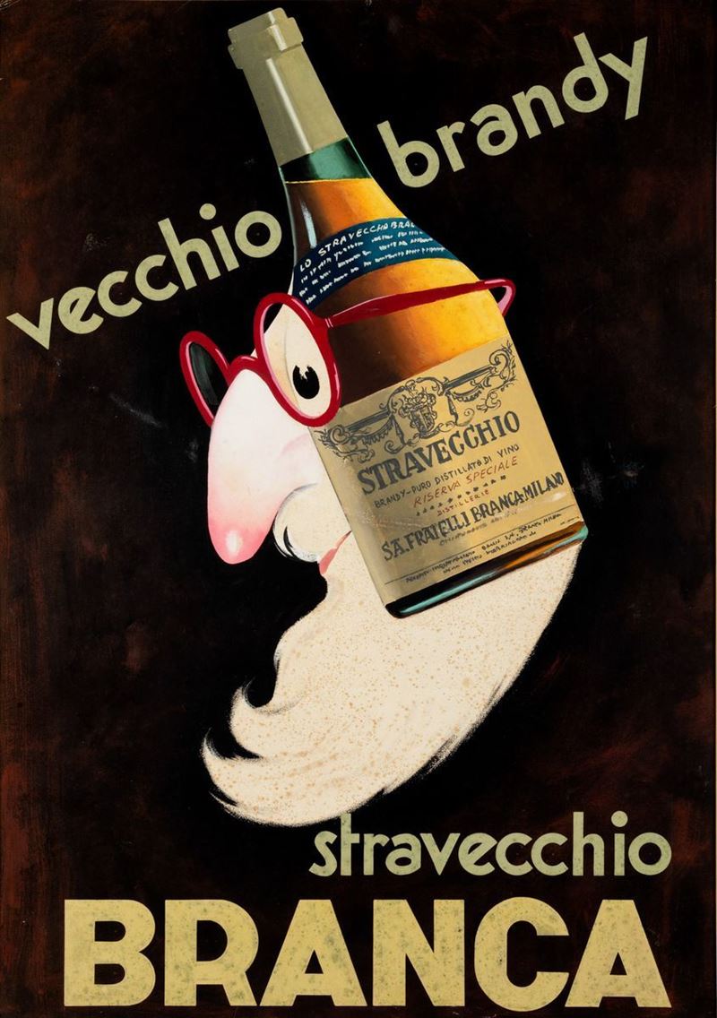 Stravecchio Branca  - Auction Vintage Posters - Cambi Casa d'Aste