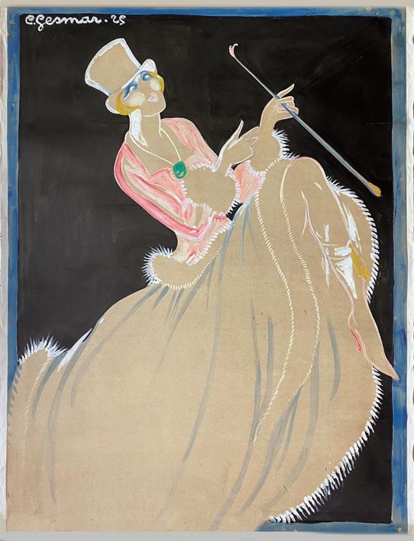 Femme Au Cabaret