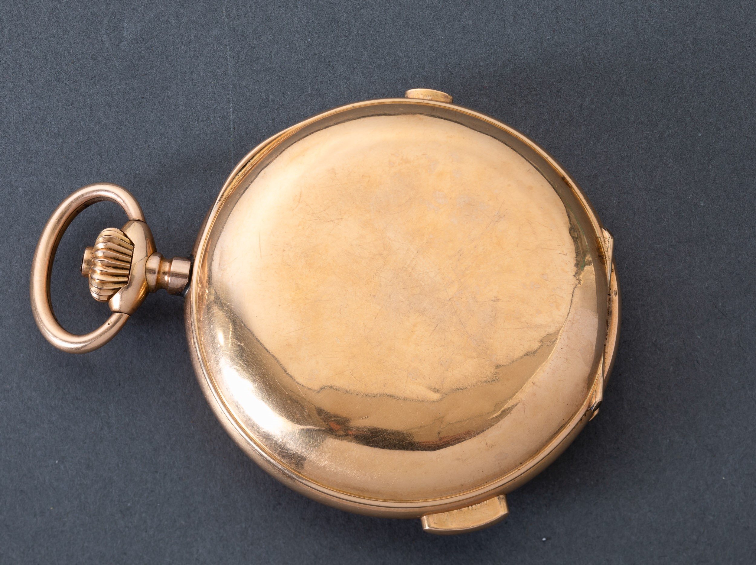 Orologio da Tasca Anonimo, 1890 Circa, Suoneria Ore/quarti Attivata da Pulsante e Cronografo, in ...
