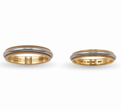 Tiffany & Co. Coppia di Fedi