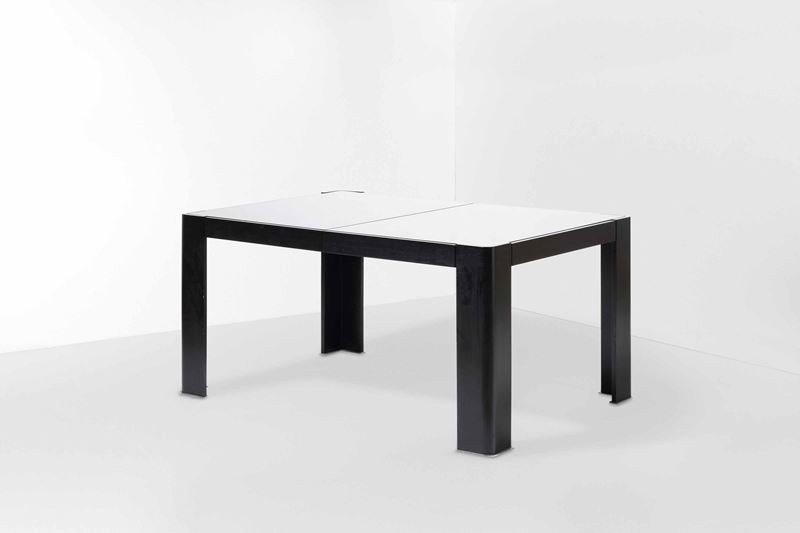 Marco Zanuso : Tavolo allungabile mod. Eton  - Auction 20th century furniture -  [..]