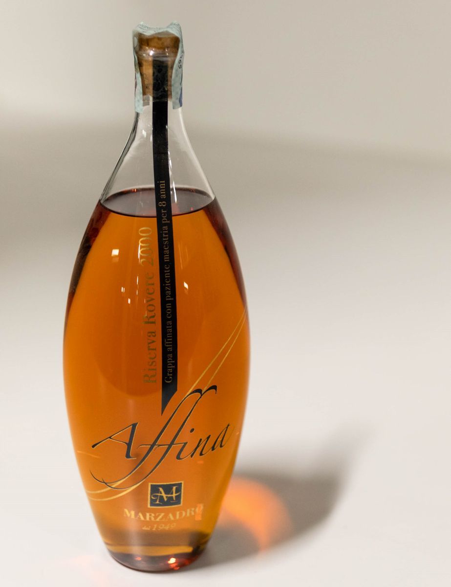 Marzadro, Grappa "affina" Riserva Rovere 2000