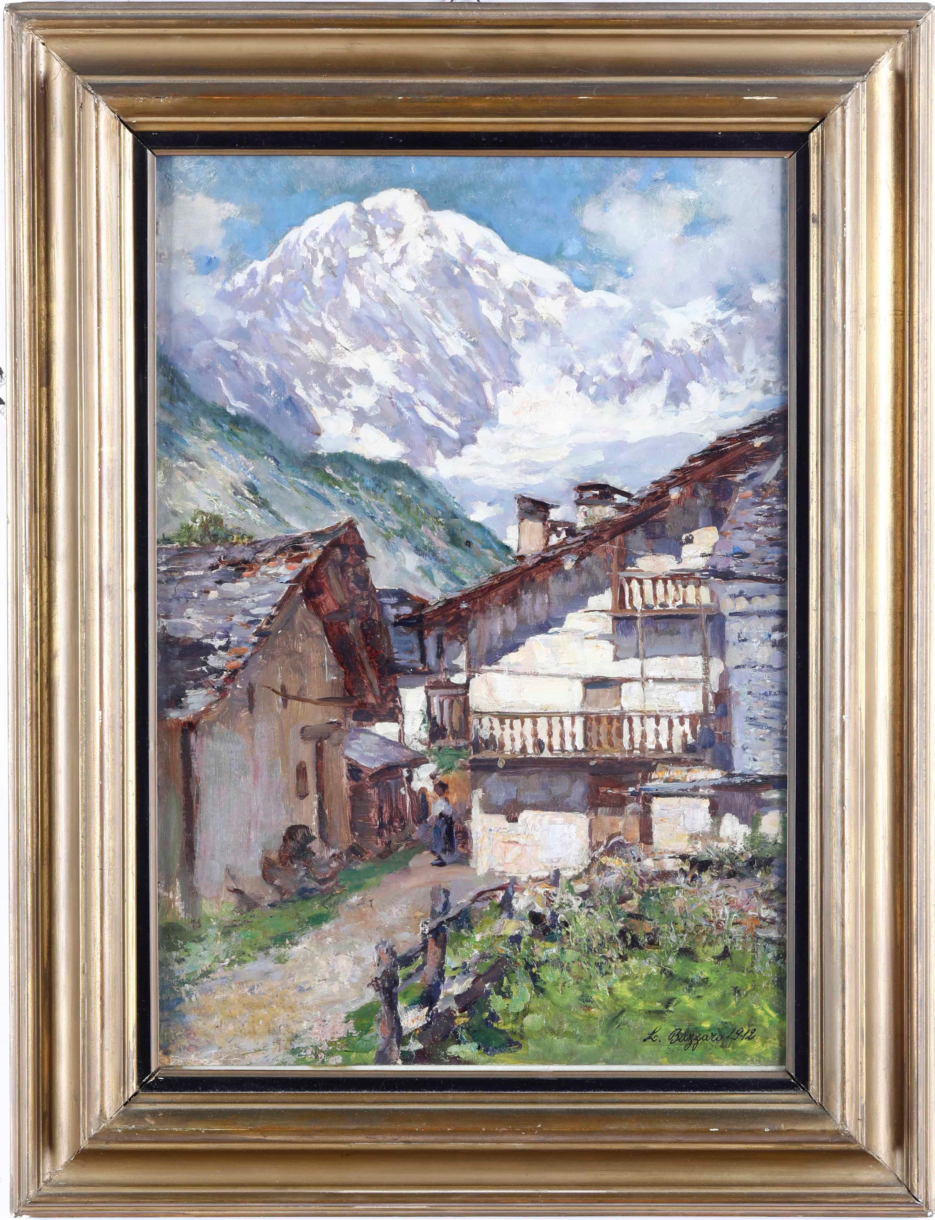 Leonardo Bazzaro - Paesaggio, 1912