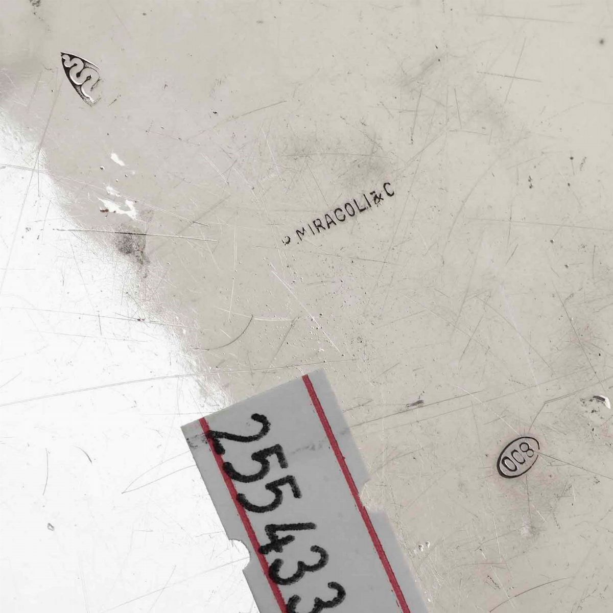 Lotto di Sei Piatti Diversi in Argento. Argenteria Italiana del XX-XXI Secolo