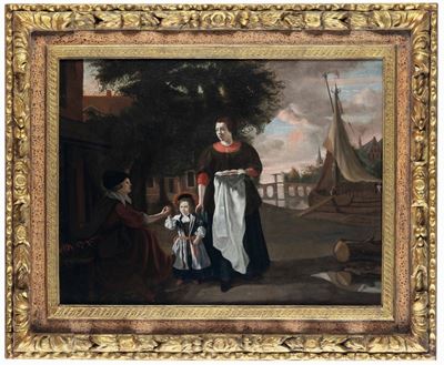 Scuola del XVIII-XIX Secolo il Dono della Mela