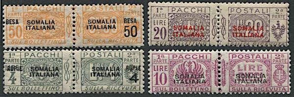 1923/1931, Somalia, Pacchi Postali.