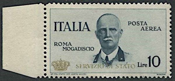 1934, Regno d’Italia, Servizio Aereo.