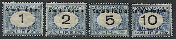 1923/1926, Somalia, Segnatasse.
