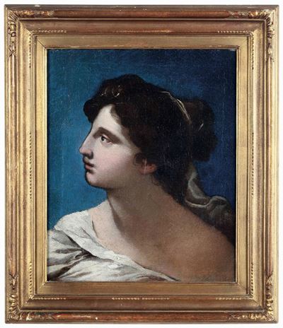 Scuola Emiliana del XVIII Secolo Profilo di Donna