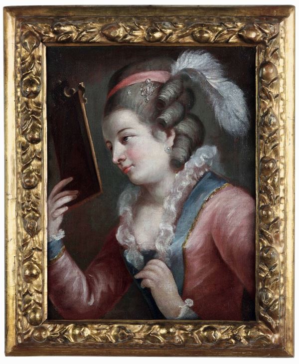 Scuola Veneta del XVIII secolo Allegoria delle vanità