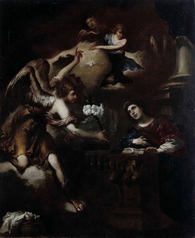 Scuola Genovese del XVII Secolo L’annunciazione