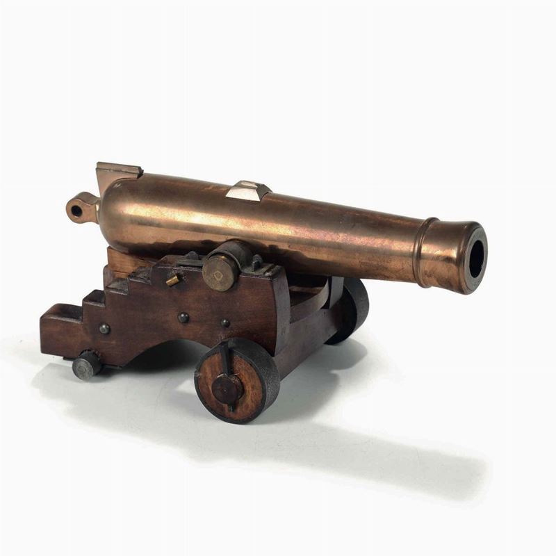 Modello di cannone navale  - Auction Marittime Art and Scientific Instruments - Cambi Casa d'Aste