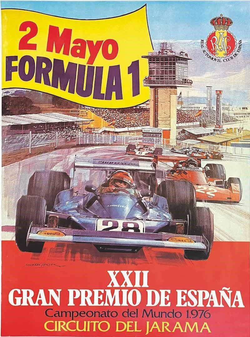Michael Turner : Formula 1 XXII Gran Premio De Espana… Jarama  - Auction Vintage Posters | Timed Auction - Cambi Casa d'Aste