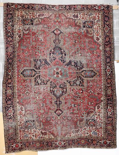 Tappeto Heritz, Nord Ovest Persia Fine XIX Inizio XX Secolo
