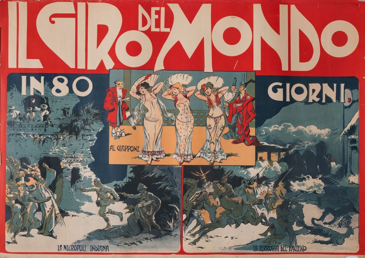 Giuseppe Garuti - Pipein Gamba - Il Giro del Mondo in 80 Giorni