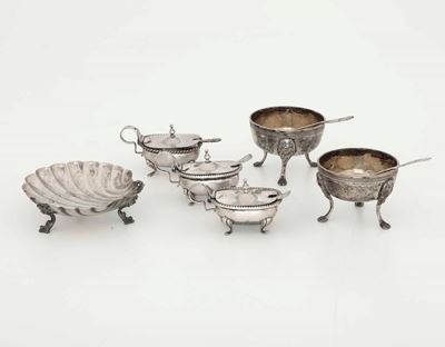 Insieme di Oggetti in Argento. Argenteria Italiana del XX Secolo