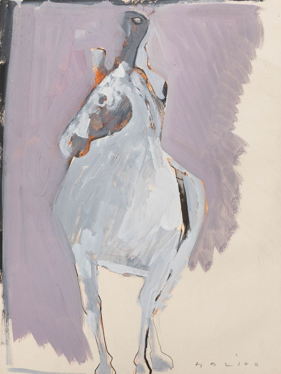 Marino Marini - Studio per Cavaliere