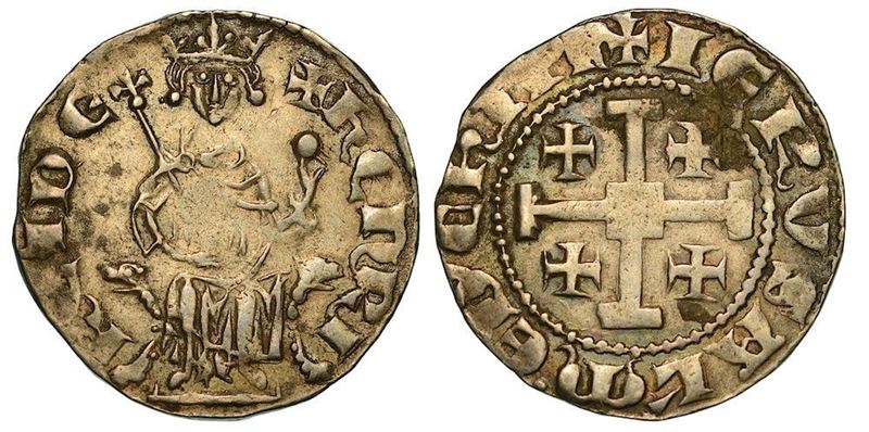 CIPRO. HENRI II, 1285-1324. Gros.  - Auction Numismatics - Cambi Casa d'Aste