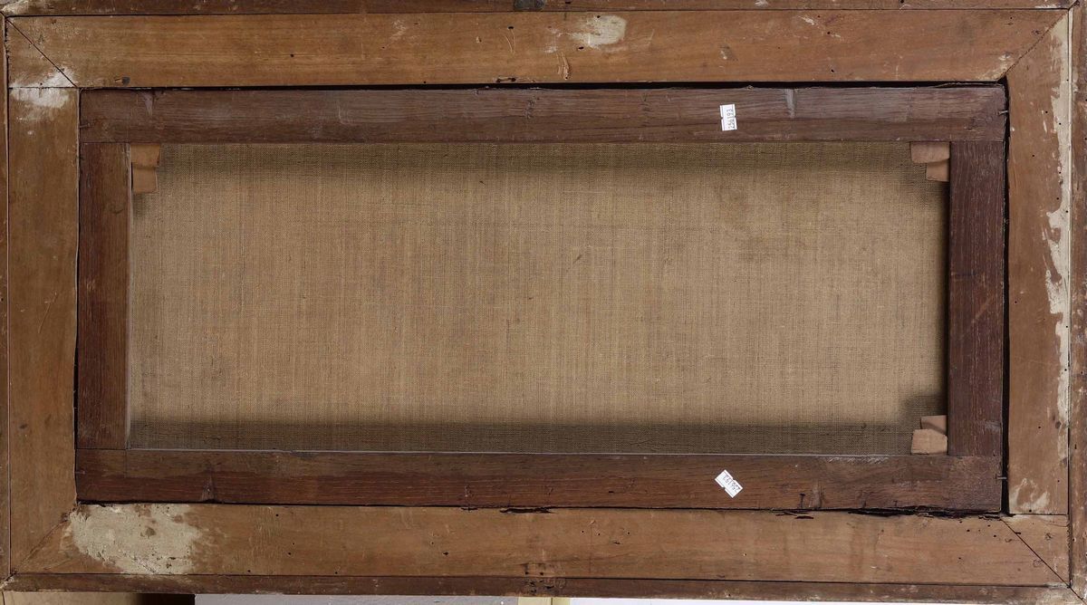 Scuola Olandese del XVIII Secolo Vedute con Velieri
