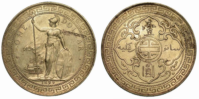 REGNO UNITO. VICTORIA, 1837-1901. Trade Dollar 1899.  - Asta Numismatica - Cambi Casa d'Aste