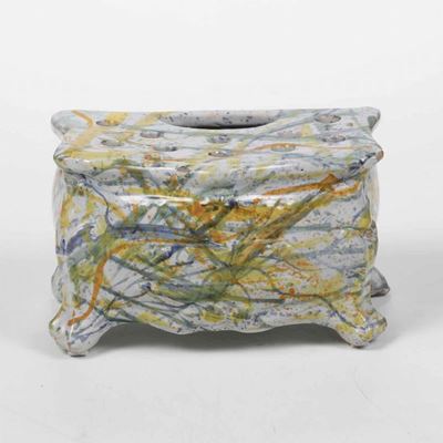 Fioriera a Forma di "commode" Francia, Manifattura di Nevers (?), 1765 Circa
