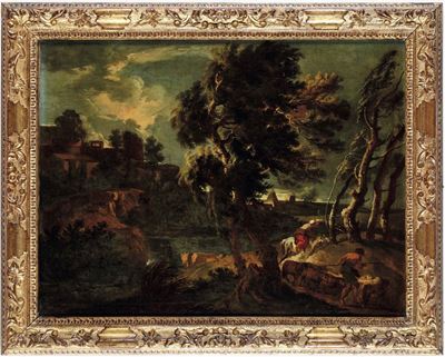 Paesaggio con Pastori e Armenti