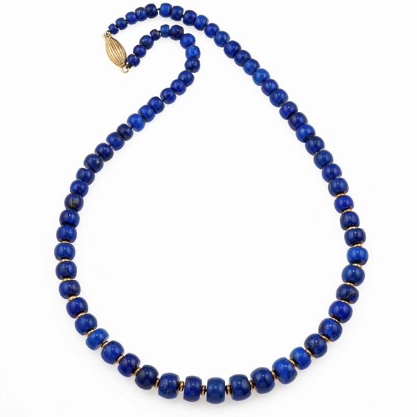 Collana in lapislazzuli