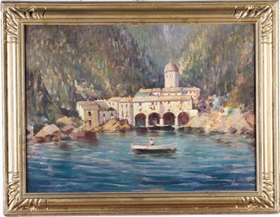 Due Quadri Rappresentanti Camogli e San Fruttuoso, XX Secolo
