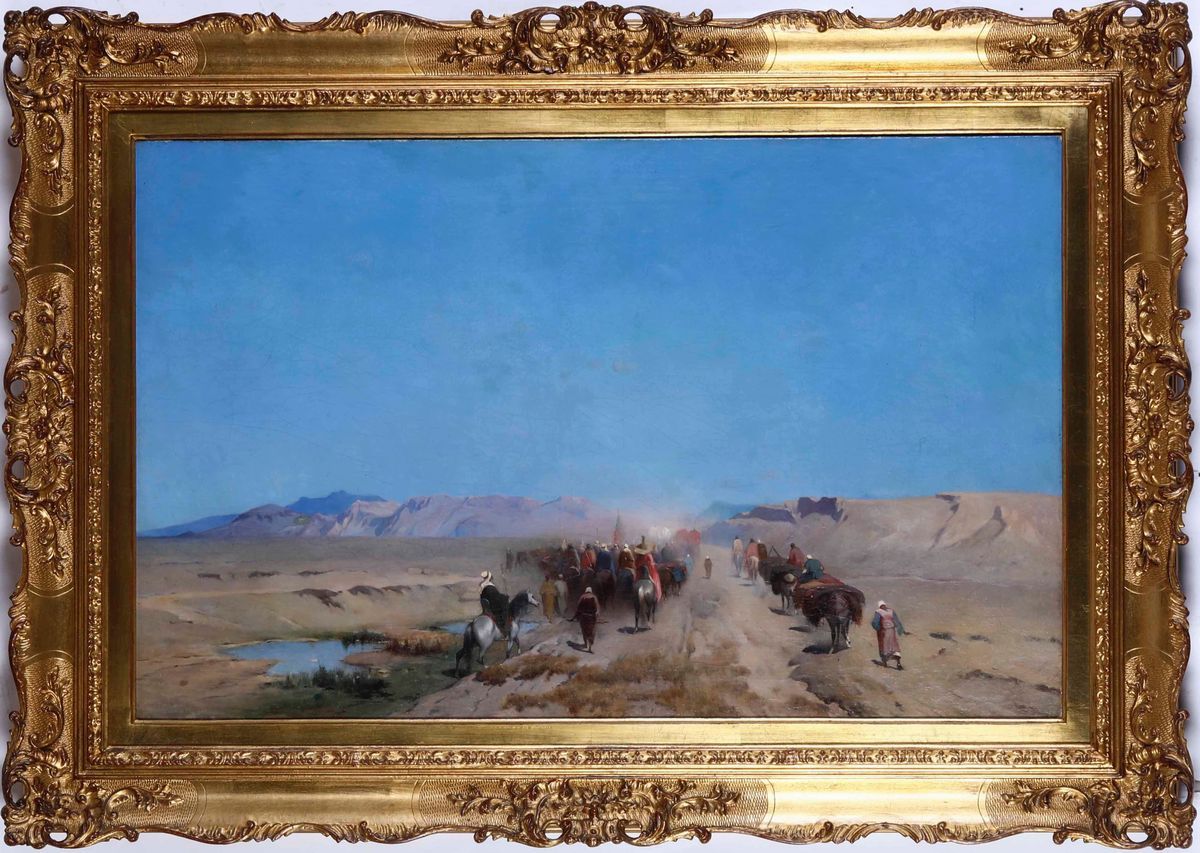 Alberto Pasini - Carovana nel Deserto