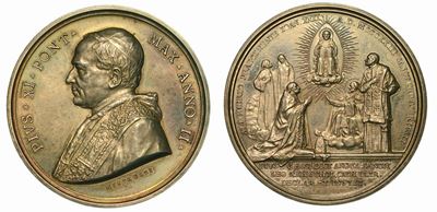 Vaticano. Pio XI, 1922-1939. Medaglia Annuale A. II.