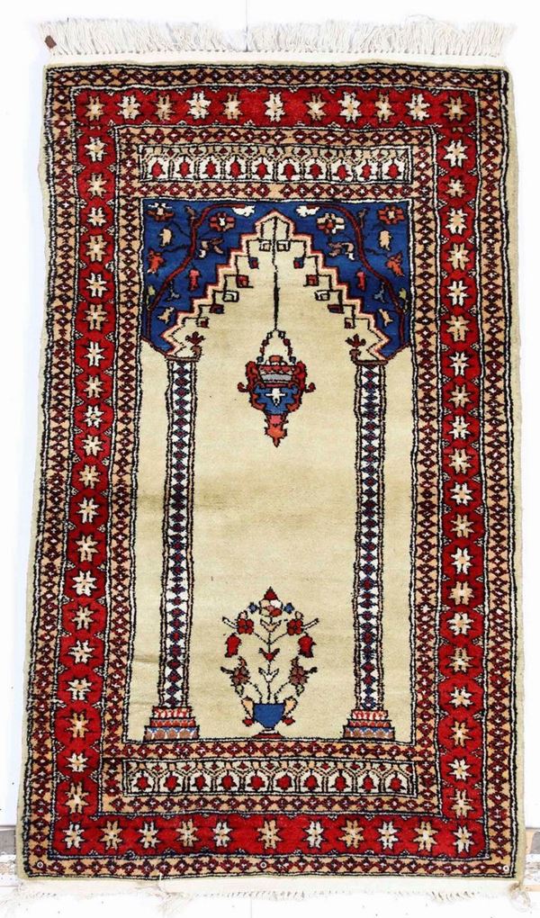 Piccolo tappeto Pakistan seconda metà XX secolo