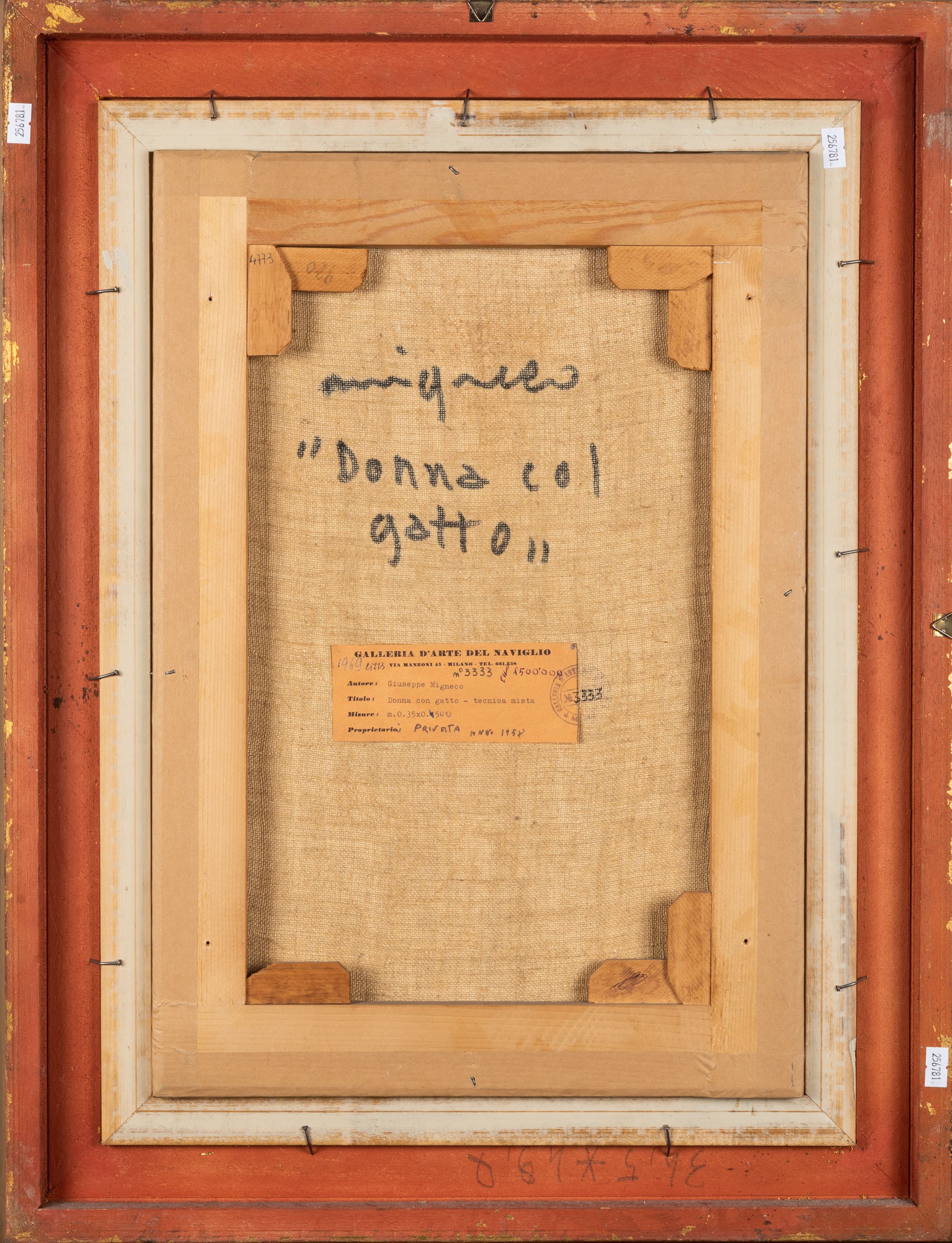 La donna con il gatto