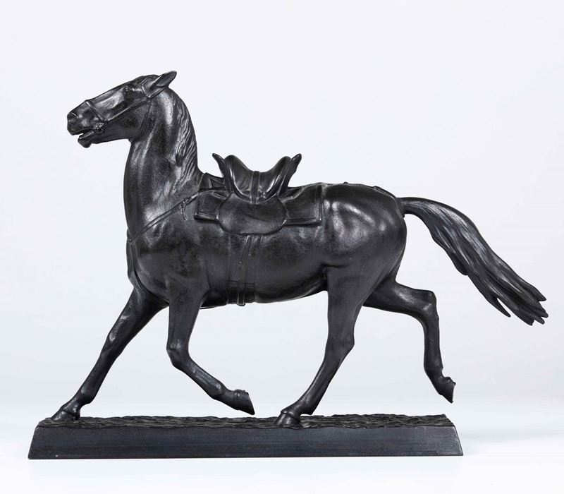 Cavallo in ferro. Produzione russa, XX secolo  - Asta Scultura | Cambi Time - Cambi Casa d'Aste