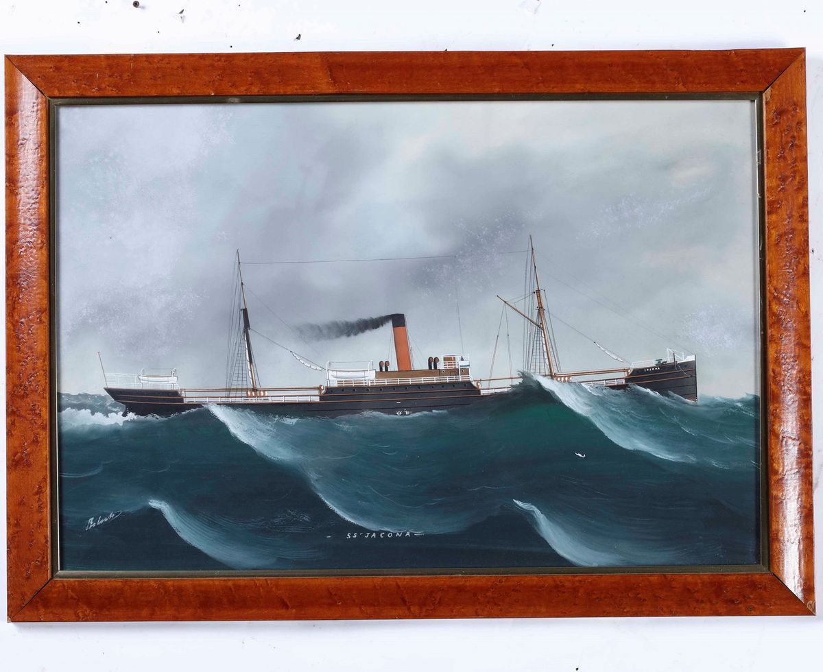 G Roberto Coppia di Ritratti della Ss Jacona