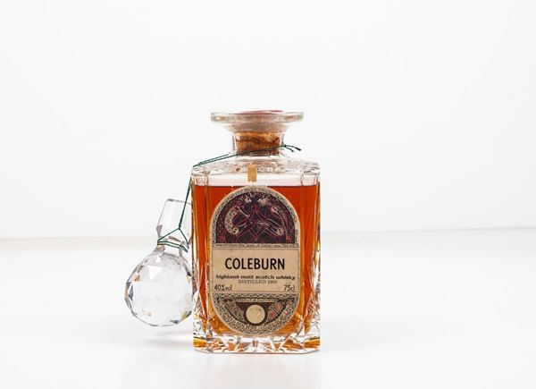 Coleburn, Gordon & Machphail, Highland Malt Scotch Whisky 17 years old Decanter