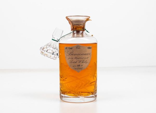 The Benrinnes, Finest Highland Malt Scotch Whisky 19 years old Decanter