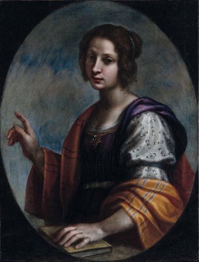 Ritratto di Giovane Donna con Libro