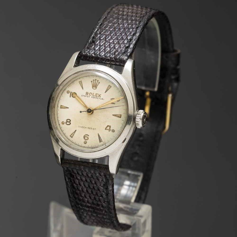 Rolex - Oyster Royal Shock Resisting in Acciaio Carica Manuale Ref 6144 con Quadrante Ristampato