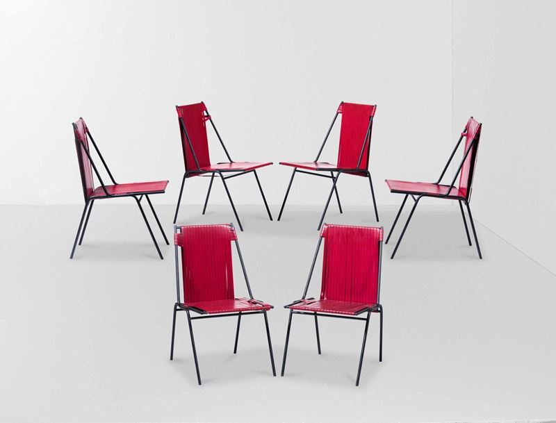 Sei sedie  - Auction Design - Cambi Casa d'Aste
