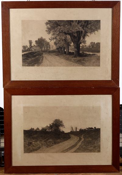 Ernest C. Rost, “the Old Elm Road” e “the Road To The Sea”