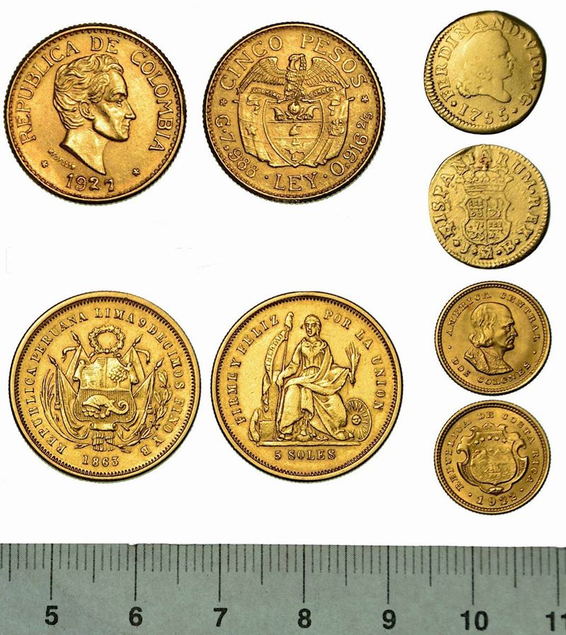 STATI VARI. Lotto di quattro monete.  - Auction Numismatics - Cambi Casa d'Aste