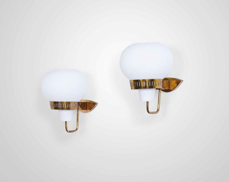 Stilnovo : Coppia di lampade a parete  - Auction 20th century furniture - Cambi  [..]