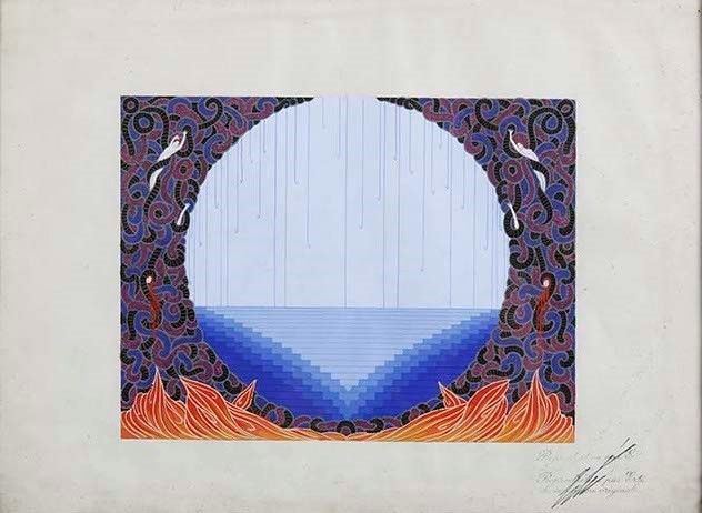 Ertè (1892 - 1990) - The Lumiere Par le Femme