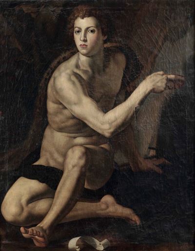 Scuola Toscana del XVII Secolo San Giovanni Battista