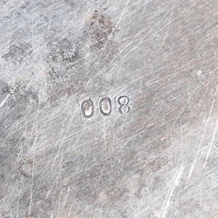 Vassoio in Argento. Argenteria Italiana del XX Secolo