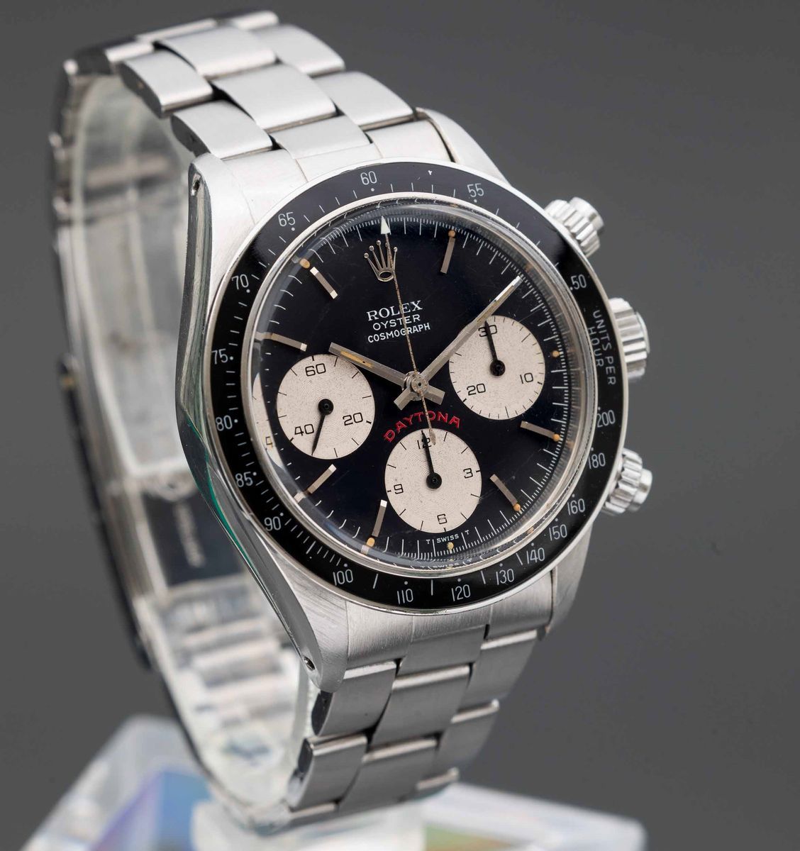 Rolex - Raro Cosmograph Daytona Ref 6263 in Acciaio Tasti a Vite, Carica Manuale, Ghiera Tachimet...
