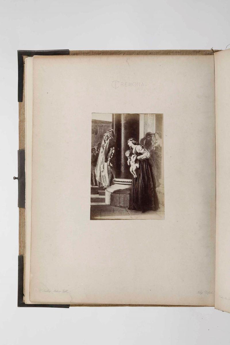 Tranquillo Cremona - Album con 96 Tavole (stampe Fotografiche) di Opere Scelte da Vittore Grubicy