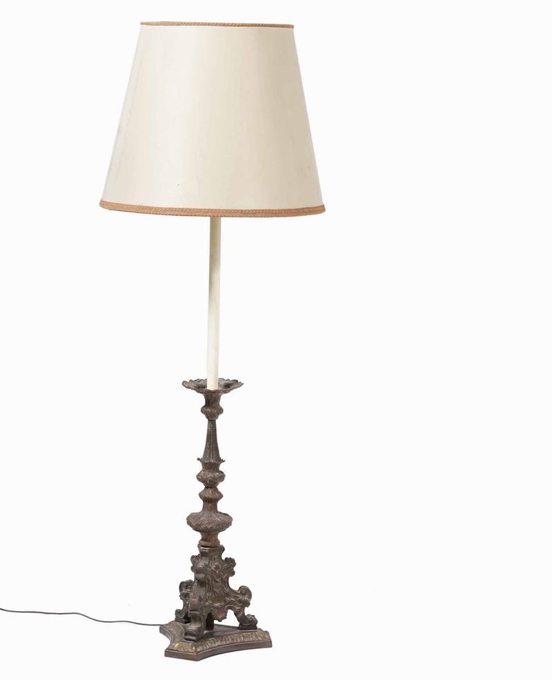 Torciera montata a lampada  - Auction Antique July | Cambi Time - Cambi Casa d'Aste
