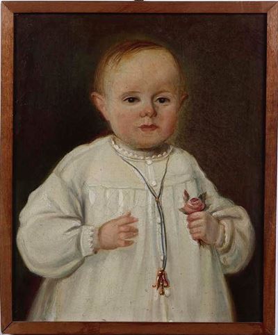 Anonimo del XIX Secolo Ritratto di Infante